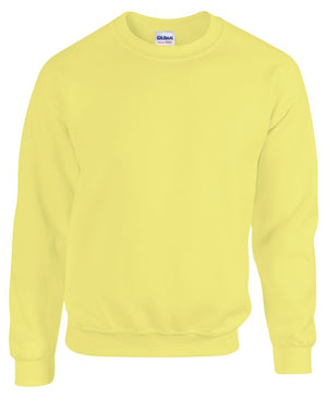 12 x Classic Sweaters by Gildan in Safety Green by Print Lab Deals — Custom branded clothing by Print Press, featuring premium embroidery produced in our specialist print lab in the UK.