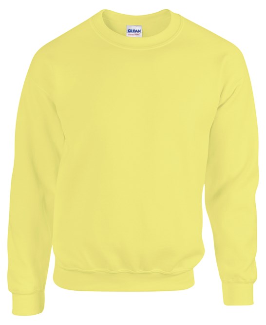 12 x Classic Sweaters by Gildan in Safety Green by Print Lab Deals — Custom branded clothing by Print Press, featuring premium embroidery produced in our specialist print lab in the UK.