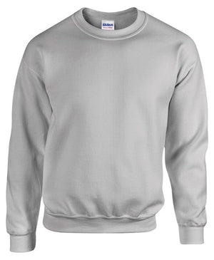 6 x Classic Sweaters by Gildan in Sport Grey by Print Lab Deals — Custom branded clothing by Print Press, featuring premium embroidery produced in our specialist print lab in the UK.