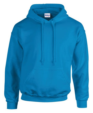 6 x Classic Hoodies by Gildan in Antique Sapphire by Print Lab Deals — Custom branded clothing by Print Press, featuring premium embroidery produced in our specialist print lab in the UK.