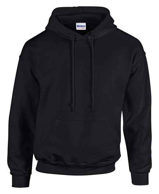 12 x Classic Hoodies by Gildan in Black by Print Lab Deals — Custom branded clothing by Print Press, featuring premium embroidery produced in our specialist print lab in the UK.