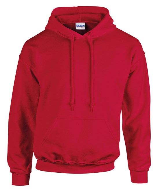 24 x Classic Hoodies by Gildan in Cherry Red by Print Lab Deals — Custom branded clothing by Print Press, featuring premium embroidery produced in our specialist print lab in the UK.