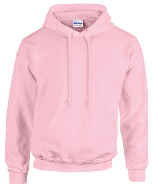 6 x Classic Hoodies by Gildan in Light Pink by Print Lab Deals — Custom branded clothing by Print Press, featuring premium embroidery produced in our specialist print lab in the UK.