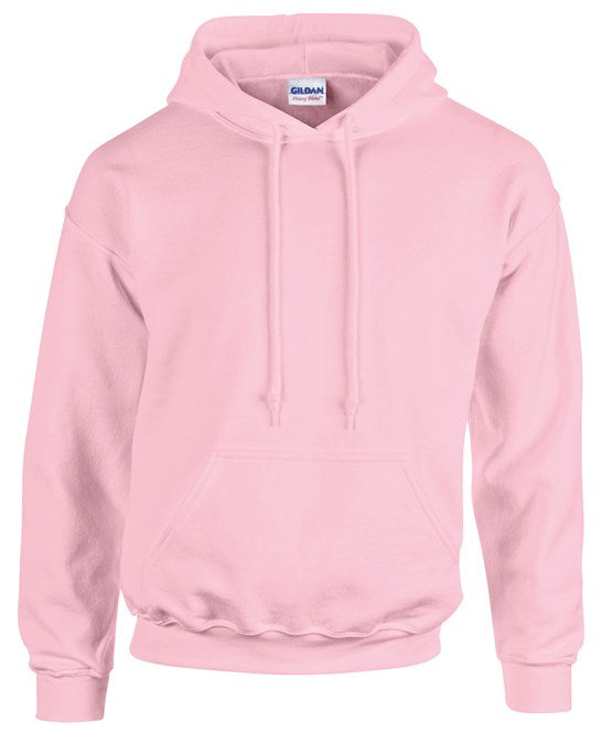 48 x Classic Hoodies by Gildan in Light Pink by Print Lab Deals — Custom branded clothing by Print Press, featuring premium embroidery produced in our specialist print lab in the UK.
