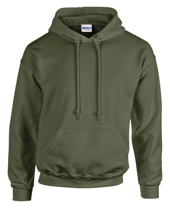 96 x Classic Hoodies by Gildan in Military Green by Print Lab Deals — Custom branded clothing by Print Press, featuring premium embroidery produced in our specialist print lab in the UK.