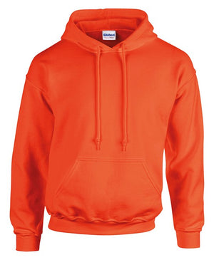 12 x Classic Hoodies by Gildan in Orange by Print Lab Deals — Custom branded clothing by Print Press, featuring premium embroidery produced in our specialist print lab in the UK.