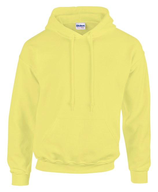6 x Classic Hoodies by Gildan in Safety Green by Print Lab Deals — Custom branded clothing by Print Press, featuring premium embroidery produced in our specialist print lab in the UK.