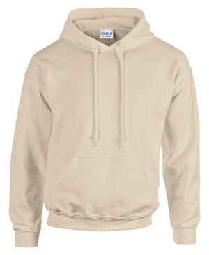 6 x Classic Hoodies by Gildan in Sand by Print Lab Deals — Custom branded clothing by Print Press, featuring premium embroidery produced in our specialist print lab in the UK.