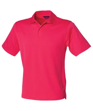 6 x Henbury Coolplus Wicking Polo