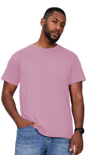 10 x Promo Tees by Casual Classics in Light Pink by Print Lab Deals — Custom branded clothing by Print Press, featuring premium embroidery produced in our specialist print lab in the UK.