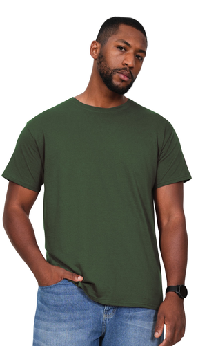 10 x Promo Tees by Casual Classics in Military Green by Print Lab Deals — Custom branded clothing by Print Press, featuring premium embroidery produced in our specialist print lab in the UK.