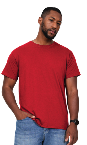10 x Promo Tees by Casual Classics in Red by Print Lab Deals — Custom branded clothing by Print Press, featuring premium embroidery produced in our specialist print lab in the UK.