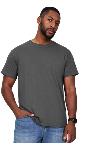10 x Promo Tees by Casual Classics in Charcoal by Print Lab Deals — Custom branded clothing by Print Press, featuring premium embroidery produced in our specialist print lab in the UK.