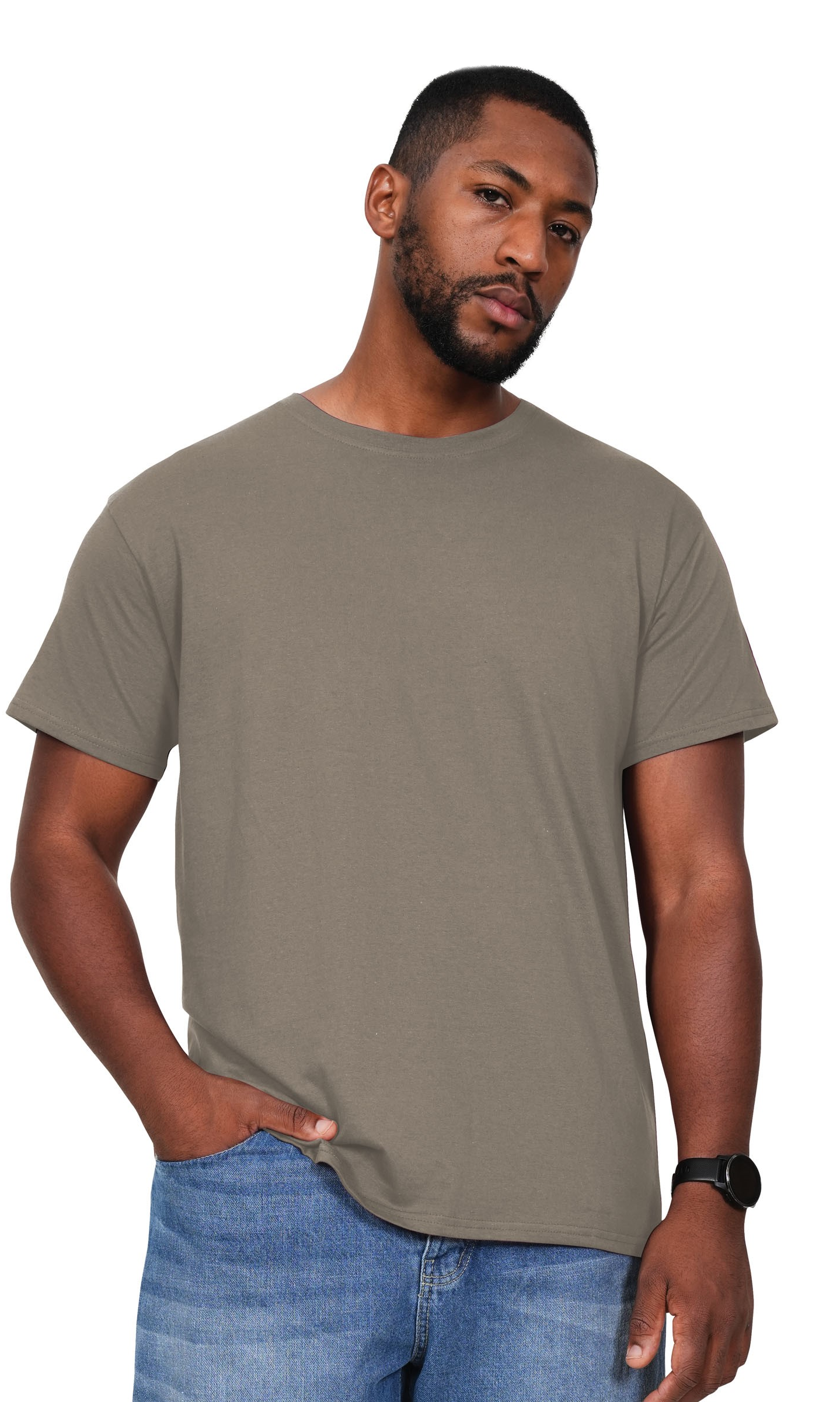 80 x Promo Tees by Casual Classics in Sand by Print Lab Deals — Custom branded clothing by Print Press, featuring premium embroidery produced in our specialist print lab in the UK.