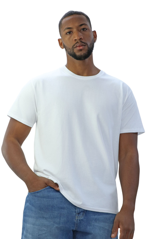 10 x Promo Tees by Casual Classics in White by Print Lab Deals — Custom branded clothing by Print Press, featuring premium embroidery produced in our specialist print lab in the UK.