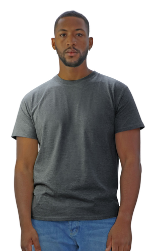 10 x Promo Tees by Casual Classics in Dark Heather by Print Lab Deals — Custom branded clothing by Print Press, featuring premium embroidery produced in our specialist print lab in the UK.