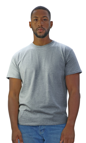 10 x Promo Tees by Casual Classics in Heather by Print Lab Deals — Custom branded clothing by Print Press, featuring premium embroidery produced in our specialist print lab in the UK.