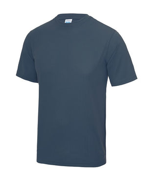 10 x Sport Tee's by AWDis in Airforce Blue by Print Lab Deals — Custom branded clothing by Print Press, featuring premium embroidery produced in our specialist print lab in the UK.