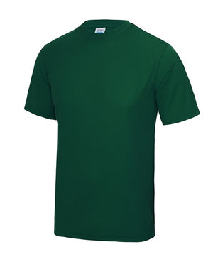 10 x Sport Tee's by AWDis in Bottle Green by Print Lab Deals — Custom branded clothing by Print Press, featuring premium embroidery produced in our specialist print lab in the UK.