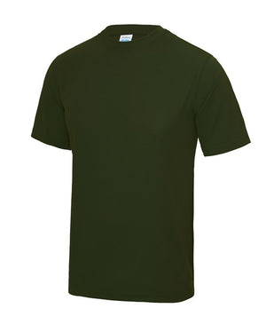 10 x Sport Tee's by AWDis in Combat Green by Print Lab Deals — Custom branded clothing by Print Press, featuring premium embroidery produced in our specialist print lab in the UK.
