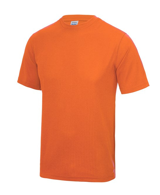 20 x Sport Tee's by AWDis in Electric Orange by Print Lab Deals — Custom branded clothing by Print Press, featuring premium embroidery produced in our specialist print lab in the UK.