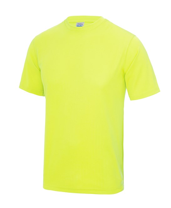 150 x Sport Tee's by AWDis in Electric Yellow by Print Lab Deals — Custom branded clothing by Print Press, featuring premium embroidery produced in our specialist print lab in the UK.