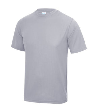 10 x Sport Tee's by AWDis in Heather Grey by Print Lab Deals — Custom branded clothing by Print Press, featuring premium embroidery produced in our specialist print lab in the UK.