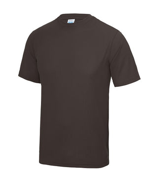 10 x Sport Tee's by AWDis in Hot Chocolate by Print Lab Deals — Custom branded clothing by Print Press, featuring premium embroidery produced in our specialist print lab in the UK.