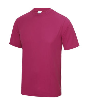 10 x Sport Tee's by AWDis in Hot Pink by Print Lab Deals — Custom branded clothing by Print Press, featuring premium embroidery produced in our specialist print lab in the UK.