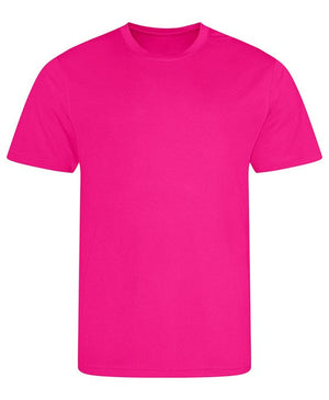 40 x Sport Tee's by AWDis in Hyper Pink by Print Lab Deals — Custom branded clothing by Print Press, featuring premium embroidery produced in our specialist print lab in the UK.