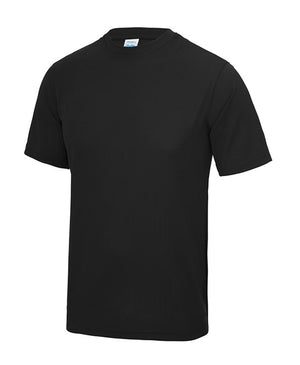 10 x Sport Tee's by AWDis in Jet Black by Print Lab Deals — Custom branded clothing by Print Press, featuring premium embroidery produced in our specialist print lab in the UK.