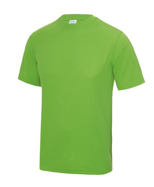 10 x Sport Tee's by AWDis in Lime Green by Print Lab Deals — Custom branded clothing by Print Press, featuring premium embroidery produced in our specialist print lab in the UK.