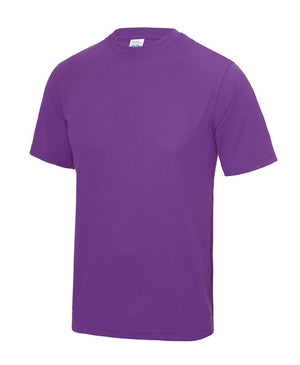 10 x Sport Tee's by AWDis in Magenta Magic by Print Lab Deals — Custom branded clothing by Print Press, featuring premium embroidery produced in our specialist print lab in the UK.