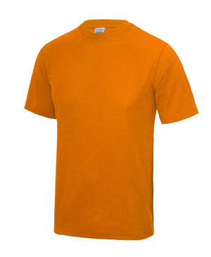 10 x Sport Tee's by AWDis in Orange Crush by Print Lab Deals — Custom branded clothing by Print Press, featuring premium embroidery produced in our specialist print lab in the UK.
