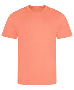 40 x Sport Tee's by AWDis in Peach Sorbet by Print Lab Deals — Custom branded clothing by Print Press, featuring premium embroidery produced in our specialist print lab in the UK.
