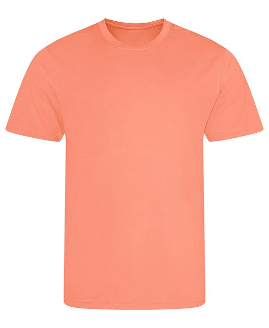 20 x Sport Tee's by AWDis in Peach Sorbet by Print Lab Deals — Custom branded clothing by Print Press, featuring premium embroidery produced in our specialist print lab in the UK.