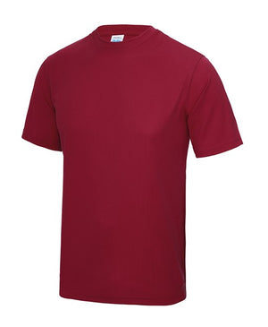 10 x Sport Tee's by AWDis in Red Hot Chilli by Print Lab Deals — Custom branded clothing by Print Press, featuring premium embroidery produced in our specialist print lab in the UK.