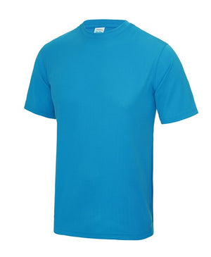 10 x Sport Tee's by AWDis in Sapphire Blue by Print Lab Deals — Custom branded clothing by Print Press, featuring premium embroidery produced in our specialist print lab in the UK.