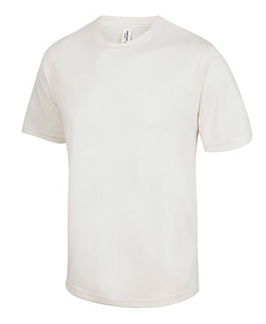 10 x Sport Tee's by AWDis in Vanilla by Print Lab Deals — Custom branded clothing by Print Press, featuring premium embroidery produced in our specialist print lab in the UK.