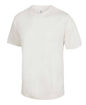 40 x Sport Tee's by AWDis in Vanilla by Print Lab Deals — Custom branded clothing by Print Press, featuring premium embroidery produced in our specialist print lab in the UK.