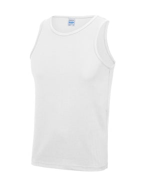 10 x Sport Vests by AWDis in Arctic White by Print Lab Deals — Custom branded clothing by Print Press, featuring premium embroidery produced in our specialist print lab in the UK.