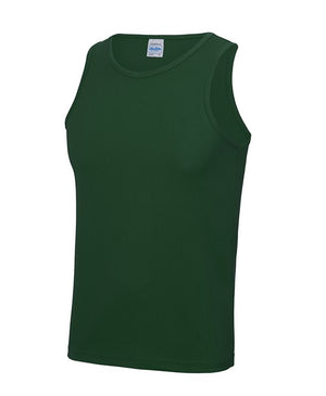 10 x Sport Vests by AWDis in Bottle Green by Print Lab Deals — Custom branded clothing by Print Press, featuring premium embroidery produced in our specialist print lab in the UK.