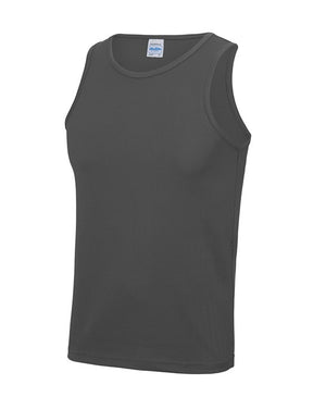 10 x Sport Vests by AWDis in Charcoal by Print Lab Deals — Custom branded clothing by Print Press, featuring premium embroidery produced in our specialist print lab in the UK.