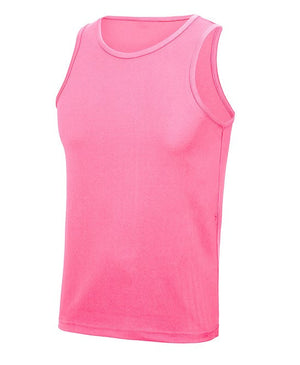 20 x Sport Vests by AWDis in Electric Pink by Print Lab Deals — Custom branded clothing by Print Press, featuring premium embroidery produced in our specialist print lab in the UK.