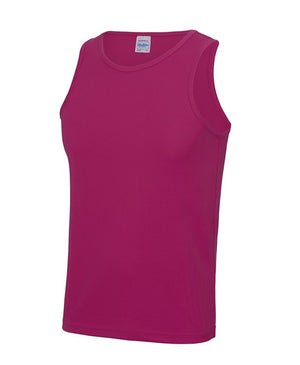 10 x Sport Vests by AWDis in Hot Pink by Print Lab Deals — Custom branded clothing by Print Press, featuring premium embroidery produced in our specialist print lab in the UK.