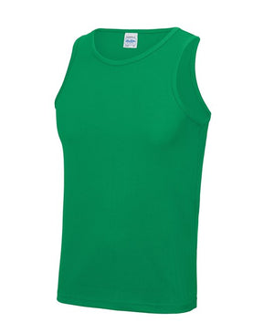 10 x Sport Vests by AWDis in Kelly Green by Print Lab Deals — Custom branded clothing by Print Press, featuring premium embroidery produced in our specialist print lab in the UK.