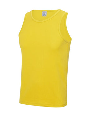 10 x Sport Vests by AWDis in Sun Yellow by Print Lab Deals — Custom branded clothing by Print Press, featuring premium embroidery produced in our specialist print lab in the UK.