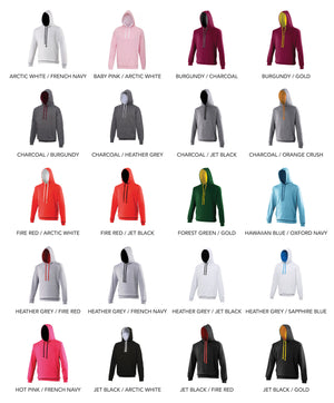 Varsity Hoodie - Adult Size - 51-100 Pieces in by printlab.clothing — Custom branded clothing by Print Press, featuring premium embroidery produced in our specialist print lab in the UK.