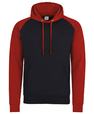 48 x Baseball Hoodies by Just Hoods in by Print Lab Deals — Custom branded clothing by Print Press, featuring premium embroidery produced in our specialist print lab in the UK.