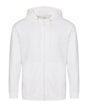 48 x Full Zip Hoodies by Just Hoods in Arctic White by Print Lab Deals — Custom branded clothing by Print Press, featuring premium embroidery produced in our specialist print lab in the UK.